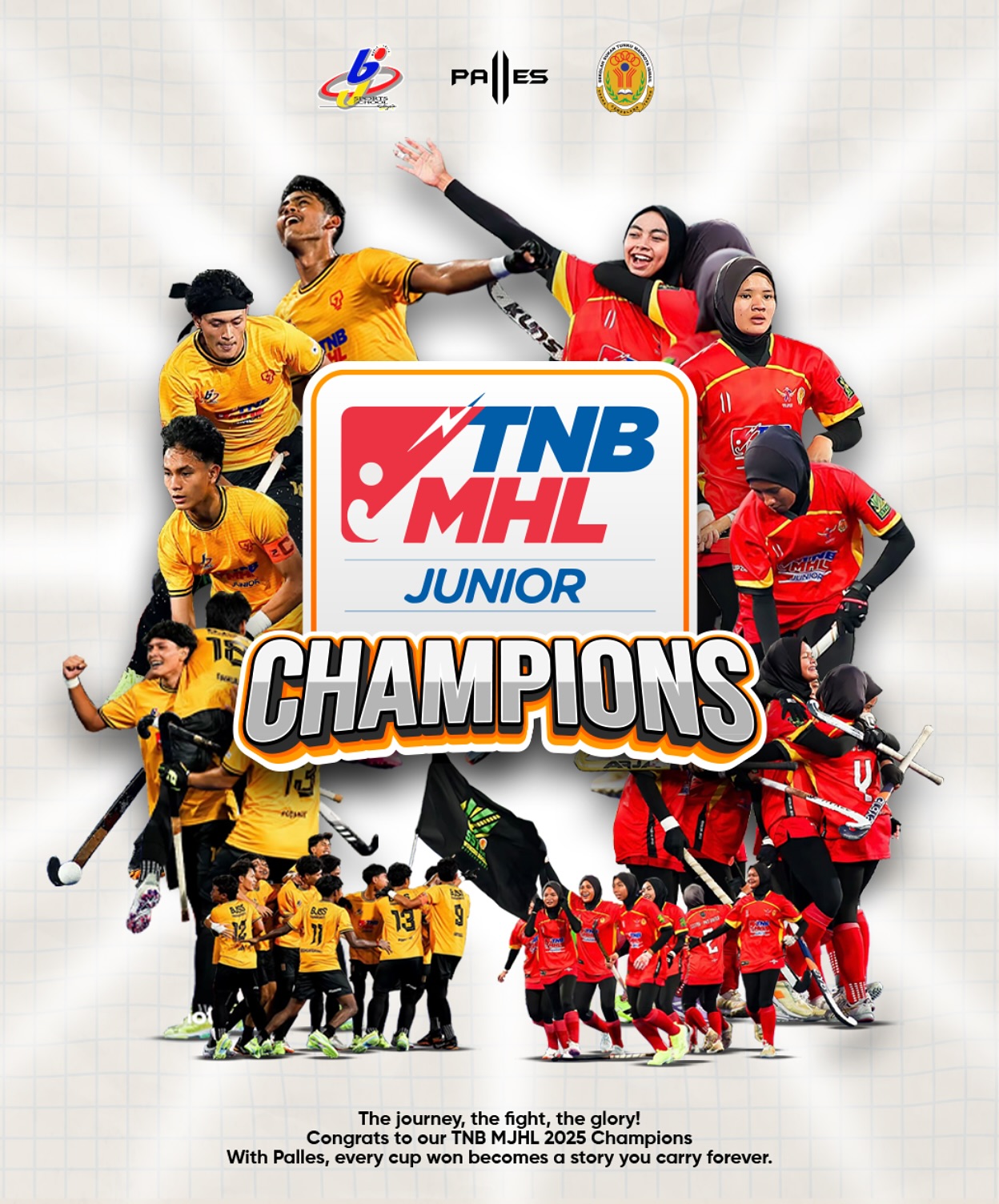 CHAMPIONS!
The journey, the fight, the glory — all worth it.
Congratulations to our TNB MJHL 2025 Champions! 💪✨
Because true champions don’t just play the game, they wear it with pride.
Champion wear Palles.
#MJHL2025 #Champions #Palles #OwnTheGame #HockeyFamily
@sstmiwomenshockeydevelopment
@ssbjhockey