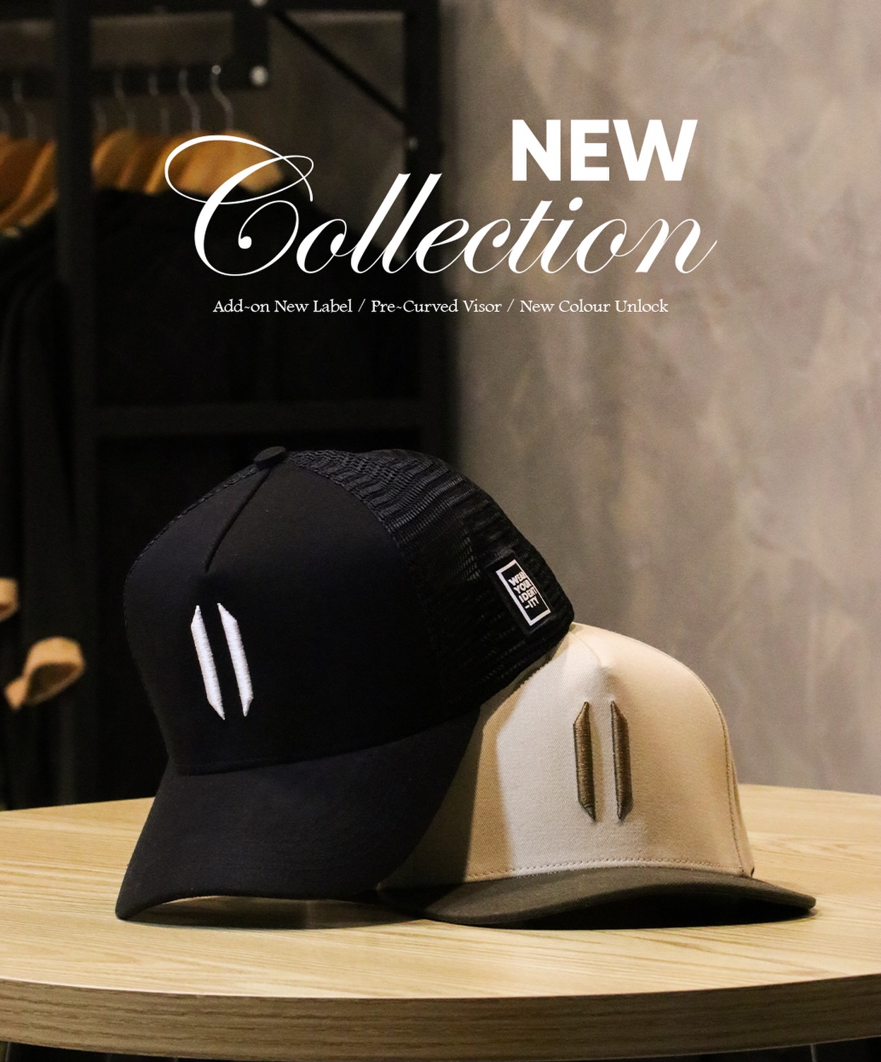 The Classic Black Trucker Cap is back. 🖤

Restocked by demand, now upgraded with improved structure, better fit, and refined finishing. Built for everyday wear.

And yes… a new colour has been unlocked. 👀

Limited pieces available.
Shop now before it’s gone.