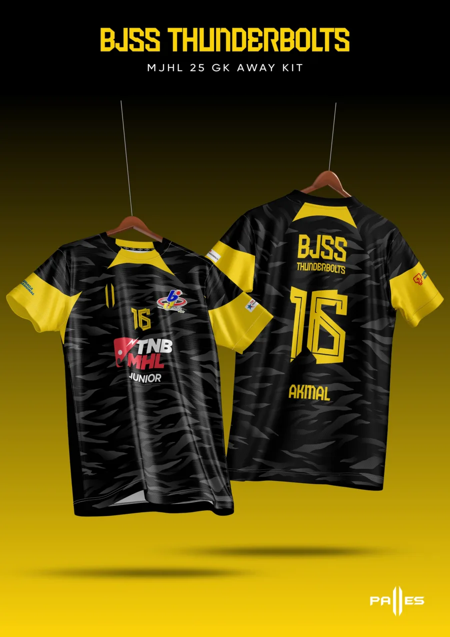 BJSS THUNDERBOLTS GOALKEEPER AWAY KIT