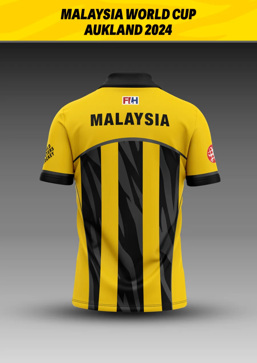 Malaysia World Cup Aukland 2024 Back